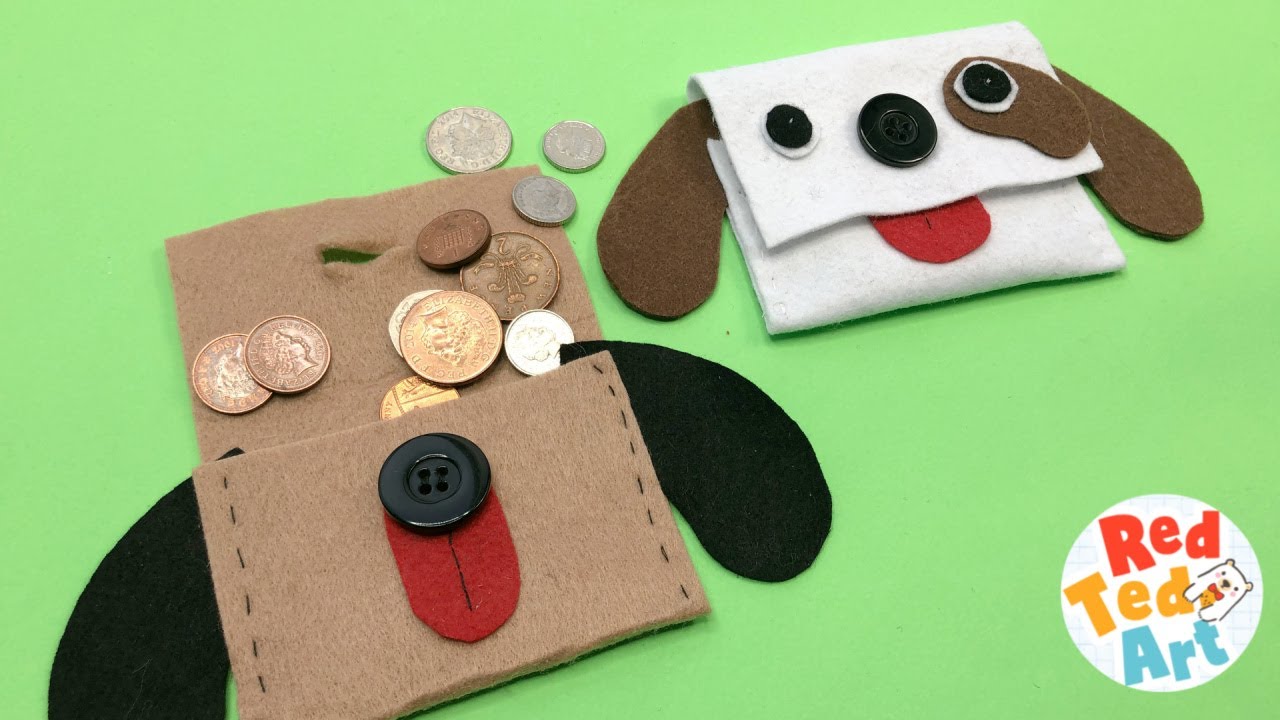 Easy Felt Dog Purse