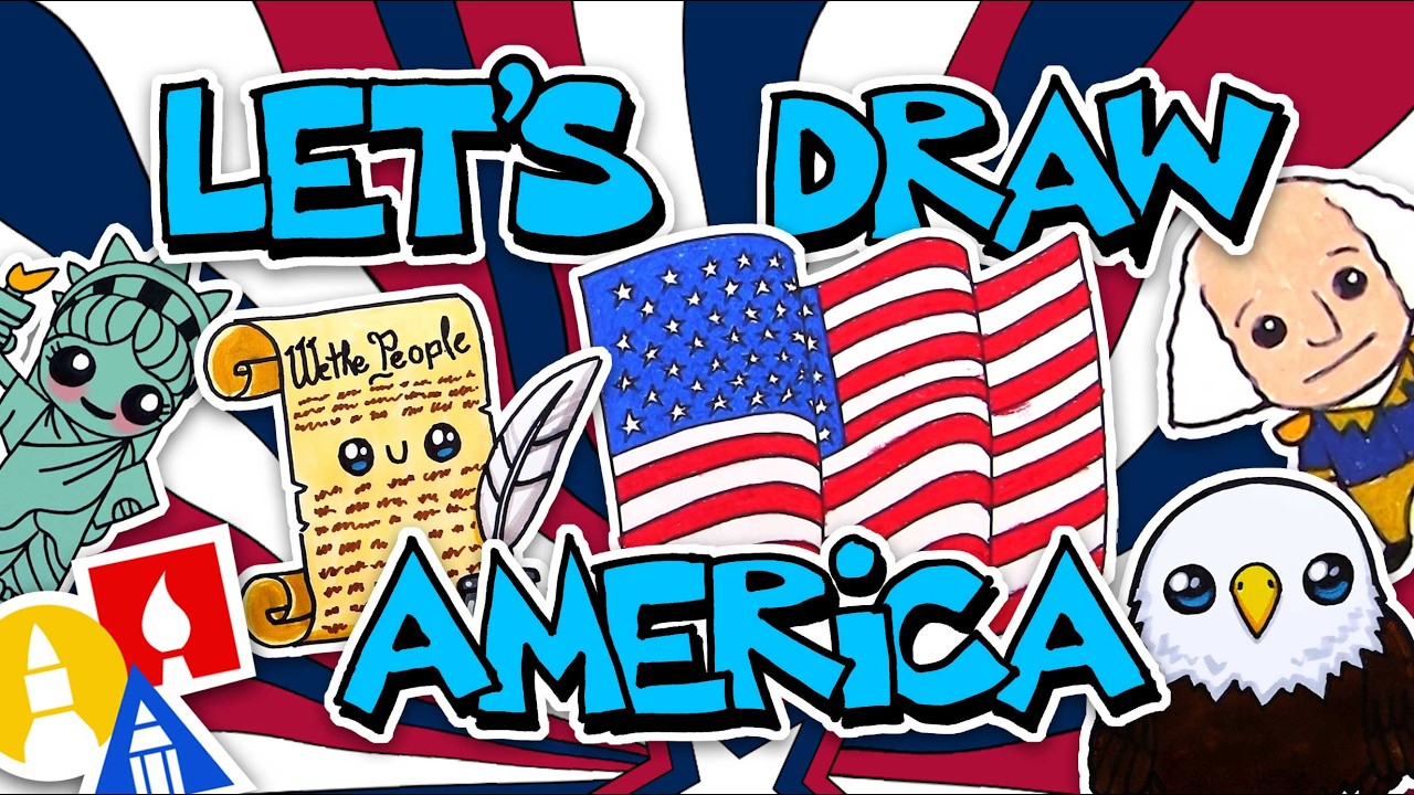 Let's Draw America! 250 Years Celebration 🇺🇸