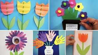 5 Easy Mothers Day Crafts for Preschoolers