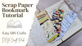 DIY Paper Bookmark Tutorial - Simple Christmas Crafts for Kids