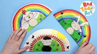 Spring Paper Plate Art