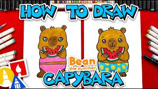 How To Draw Bean The Summer Capybara