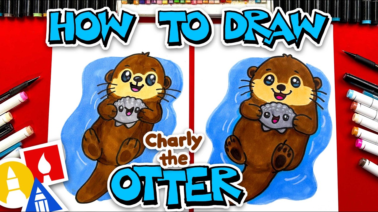 How To Draw Charly The Floating Otter