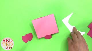 How to make a Pig Paper Puppet