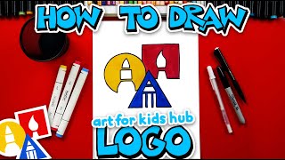 How To Draw the Art For Kids Hub Logo - Drawing Tutorial